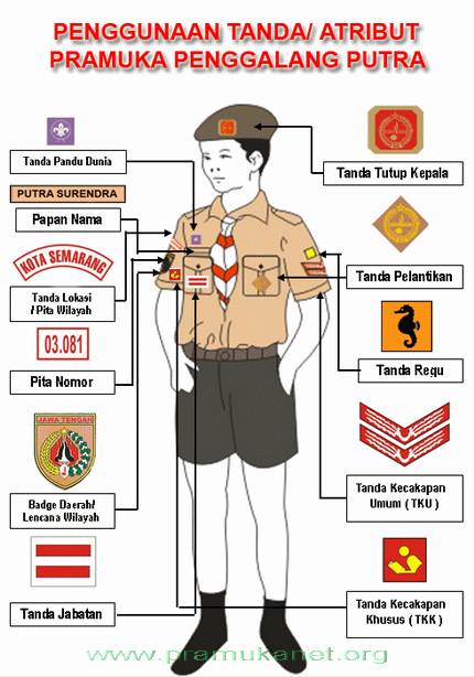Tanda Pengenal Gerakan Pramuka  Sunan Ampel Scout
